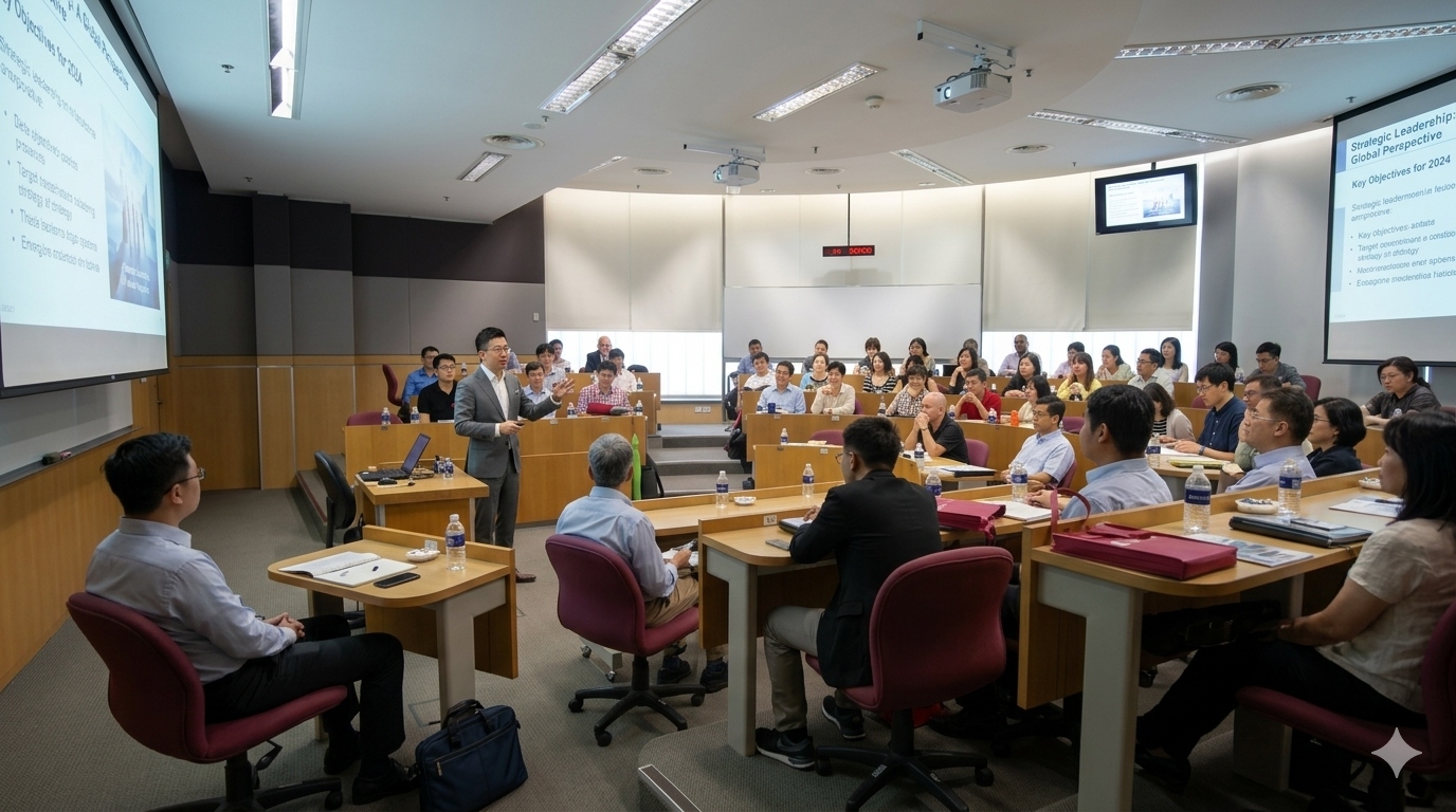 JC Leung delivering the ASCEND Leadership Accelerator to a full corporate cohort